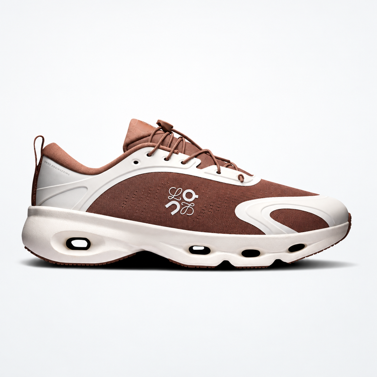 LOEWE × On Cloudsolo – Dark Sand / Cream