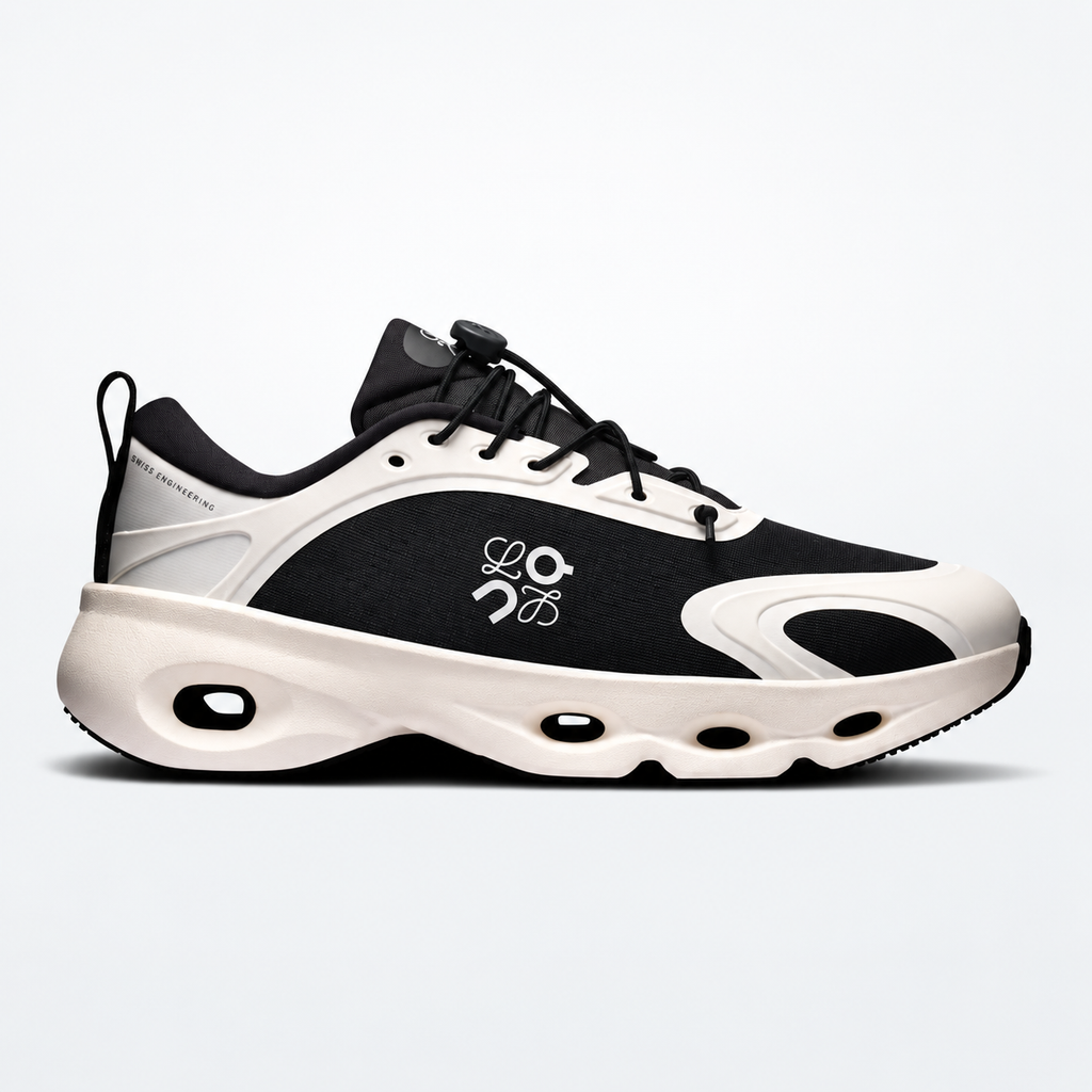 LOEWE × On Cloudsolo – Black / White