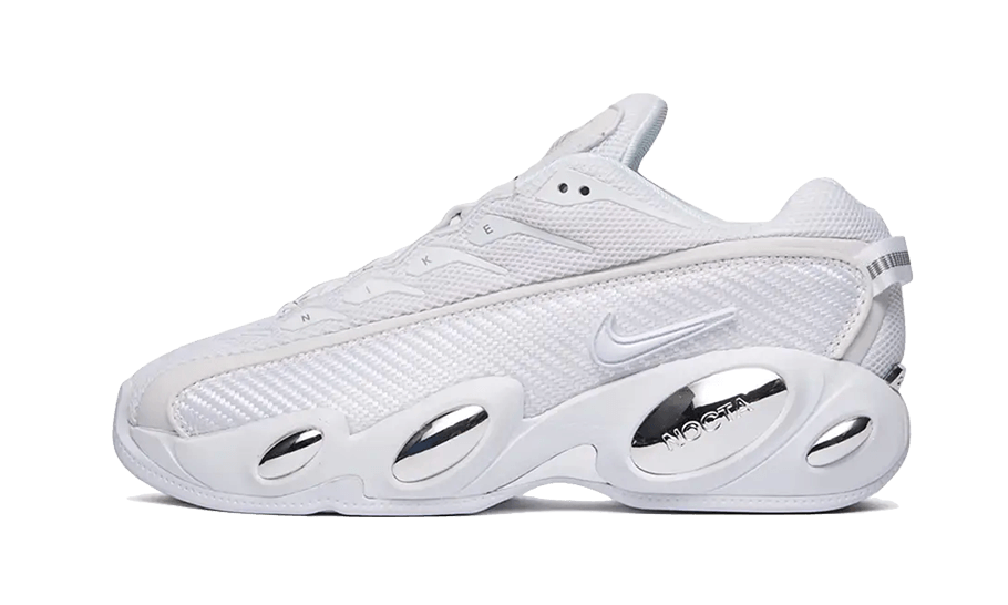 Nike x Nocta Glide White Chrome